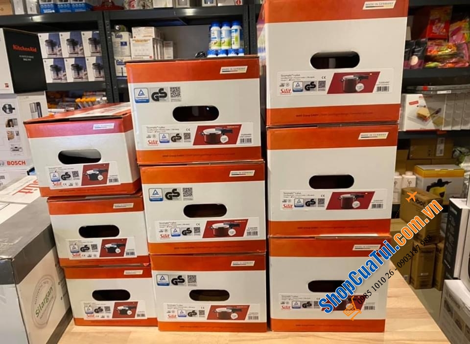 NỒI ÁP SUẤT CAO CẤP SILIT T PLUS MÀU ĐỎ RƯỢU SIÊU HIẾM 6,5 LÍT