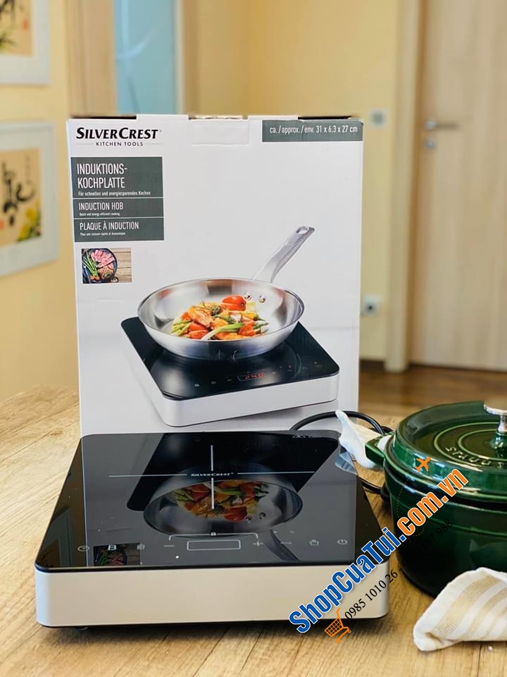 BẾP TỪ ĐƠN SILVERCREST - PHIÊN BẢN CẢM ỨNG MỚI NHẤT.