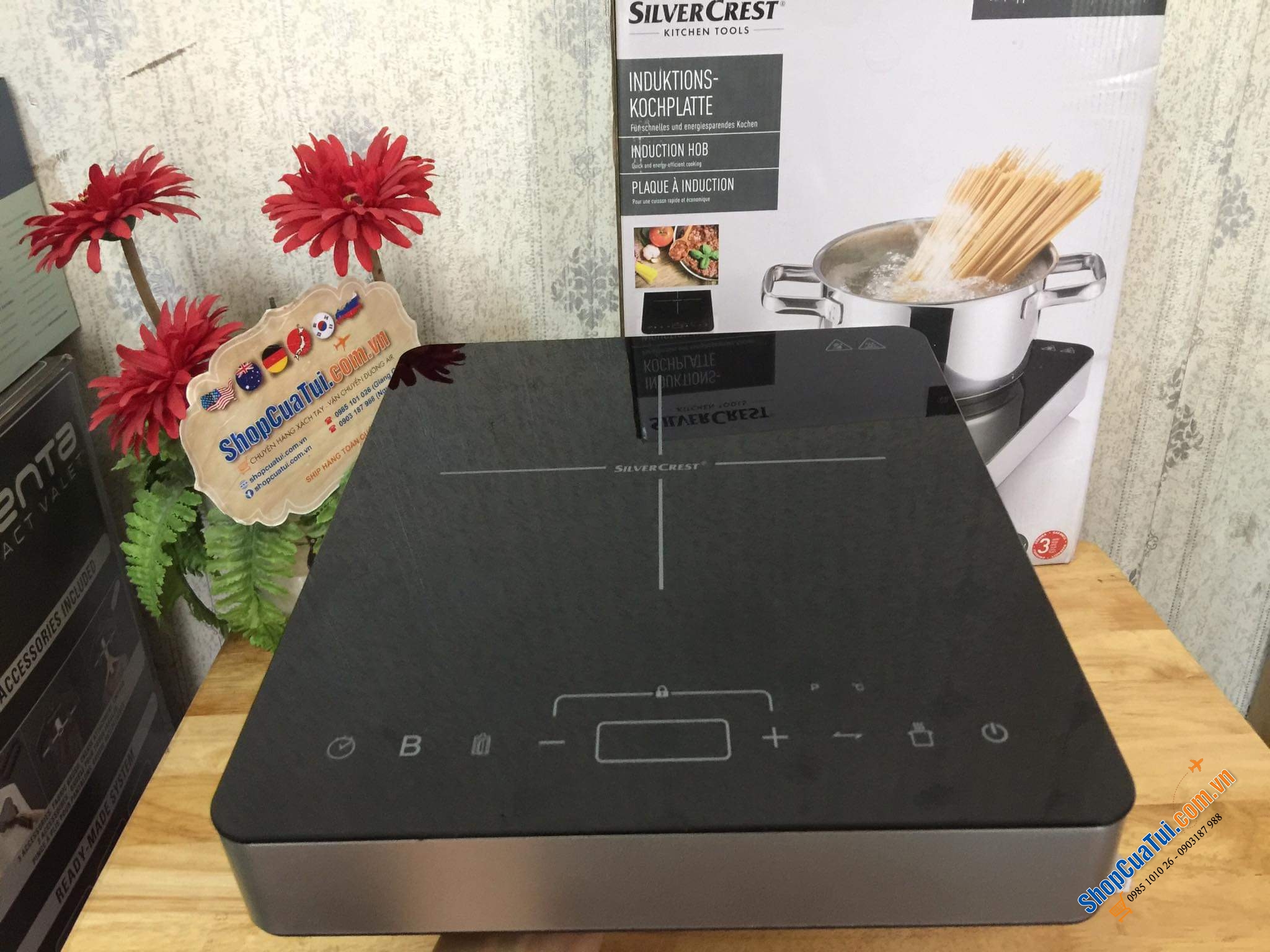 BẾP TỪ ĐƠN SILVERCREST - PHIÊN BẢN CẢM ỨNG MỚI NHẤT.