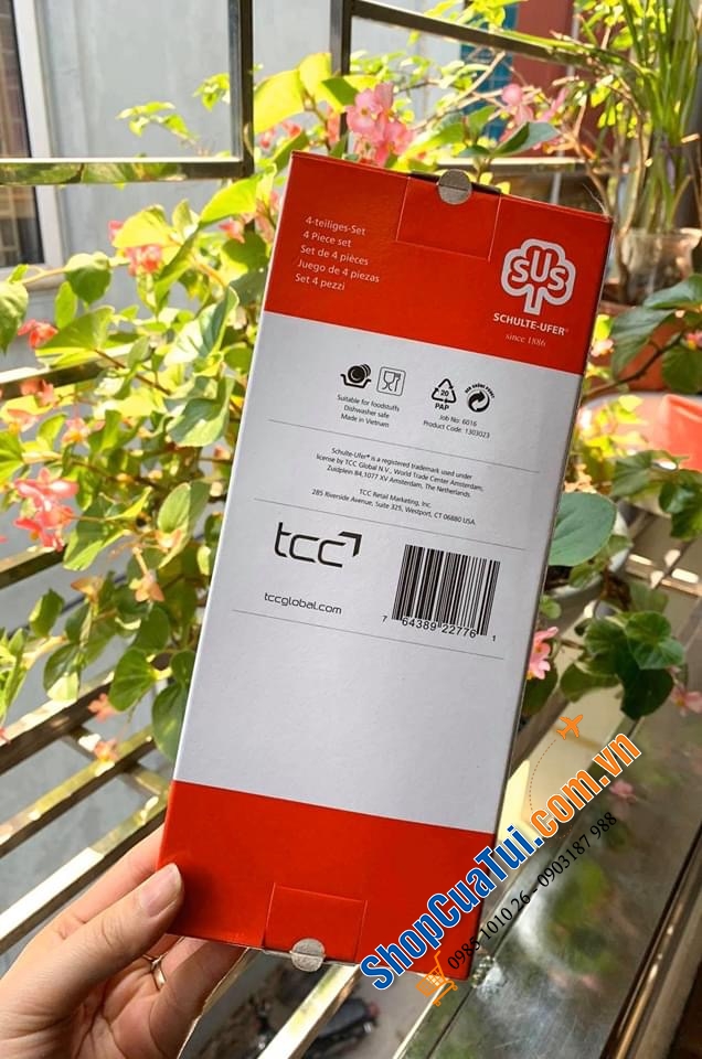 SET DAO THÌA DĨA SCHULTE UFER CỦA ĐỨC.