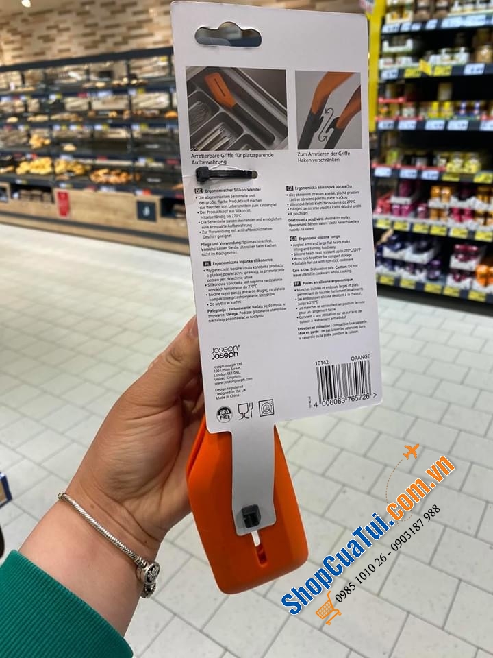 GẮP SILICON CHỊU NHIỆT JOSEPH JOSEPH.