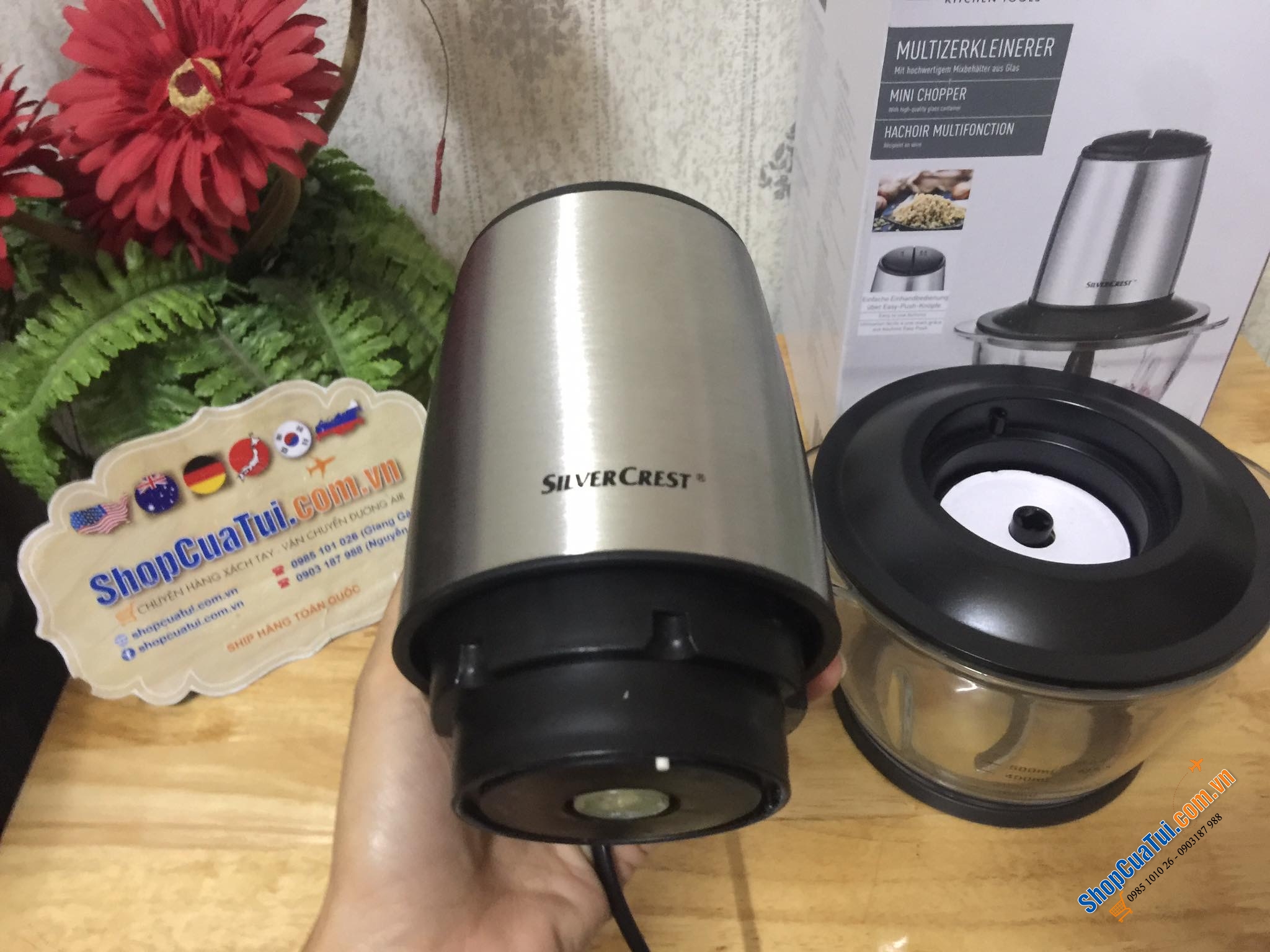 MÁY XAY THỊT SILVERCREST SMZE 500 A1