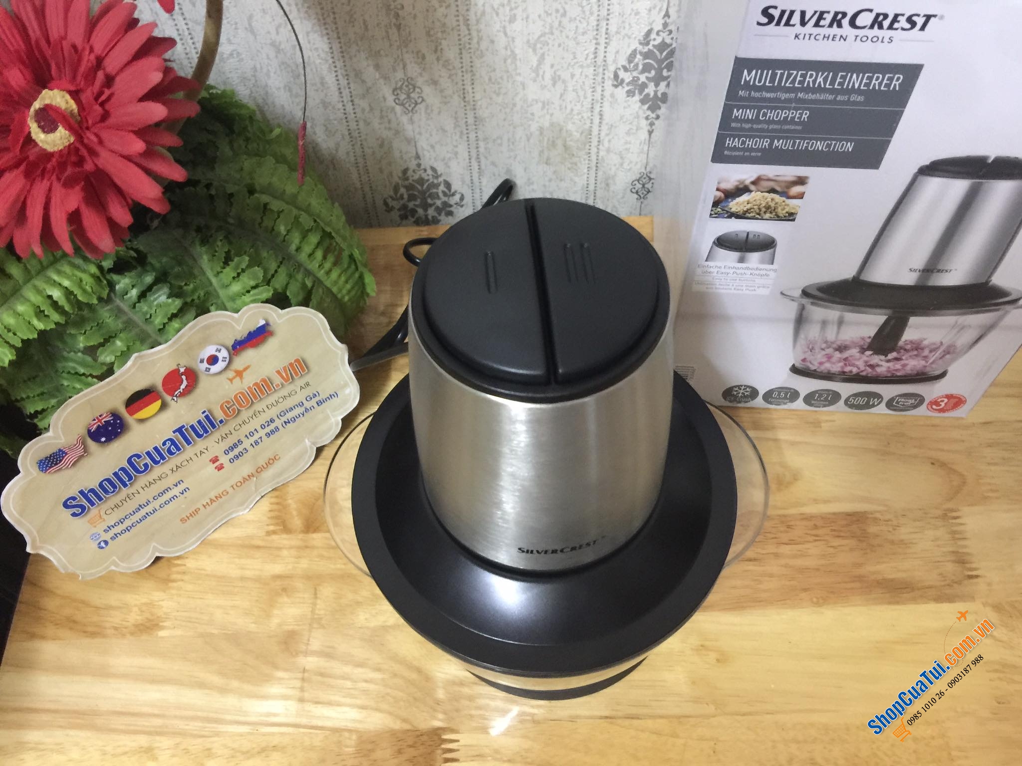 MÁY XAY THỊT SILVERCREST SMZE 500 A1