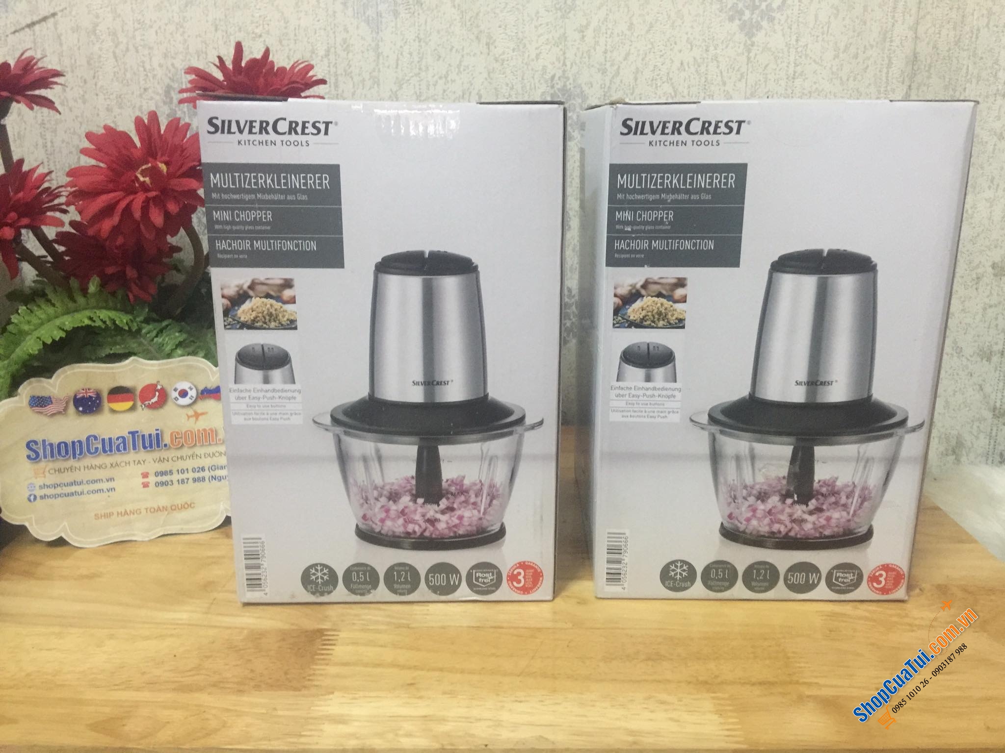 MÁY XAY THỊT SILVERCREST SMZE 500 A1
