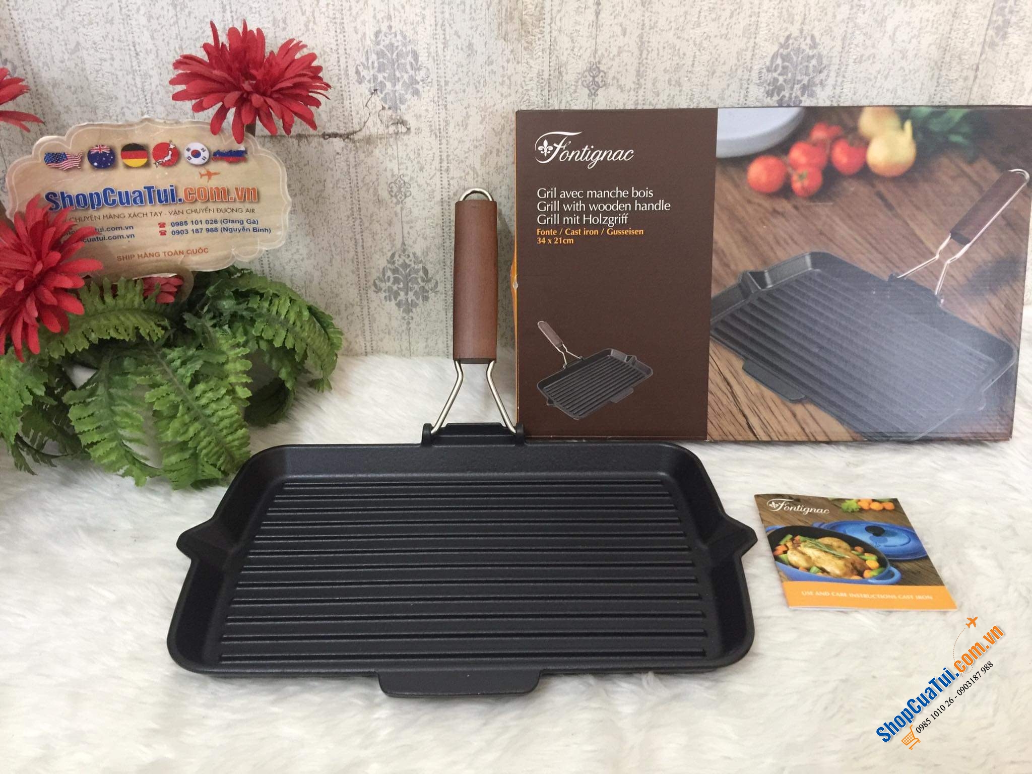 CHẢO GANG NƯỚNG FONTIGNAC BY ZWILLING.