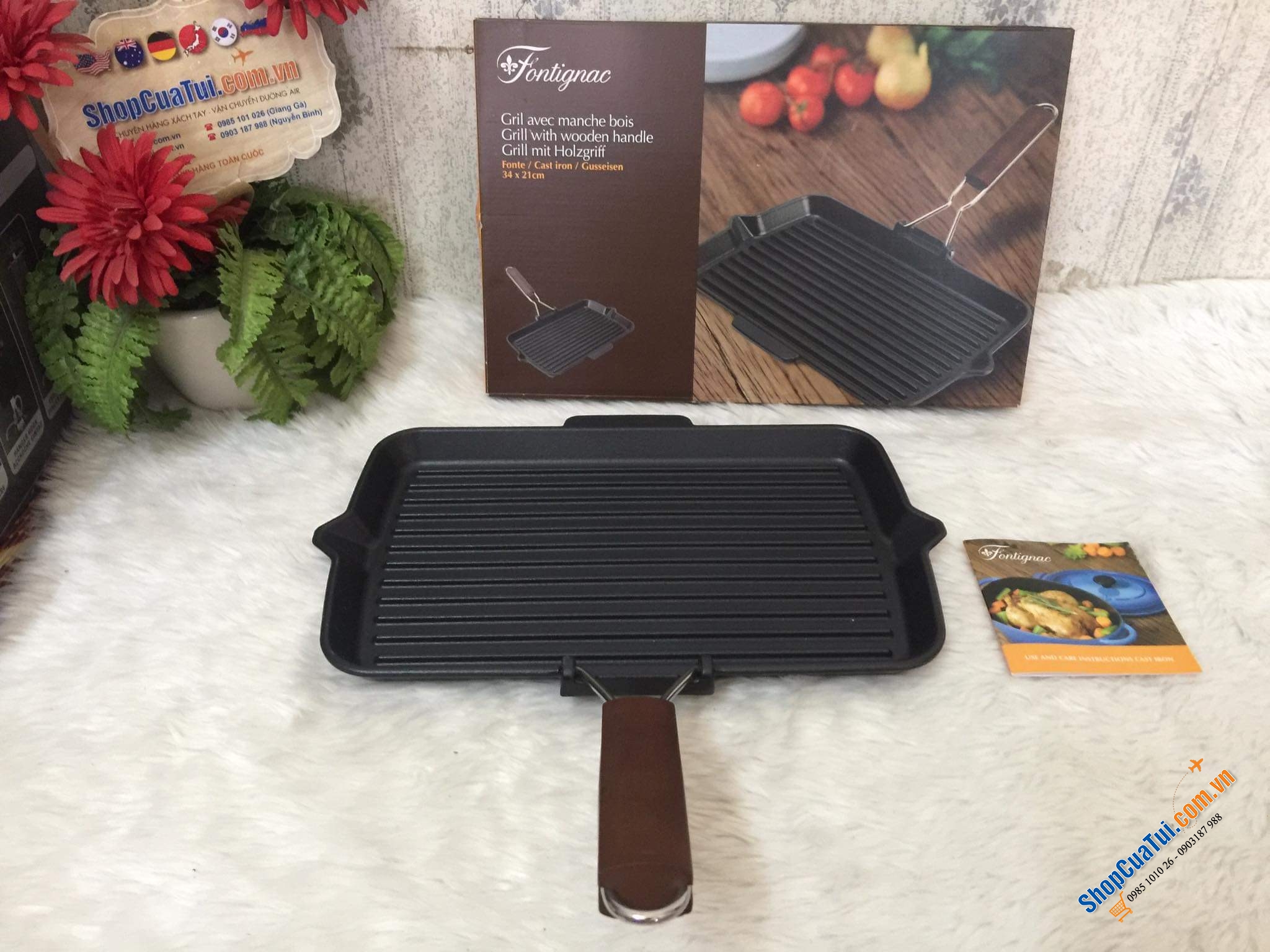 CHẢO GANG NƯỚNG FONTIGNAC BY ZWILLING.