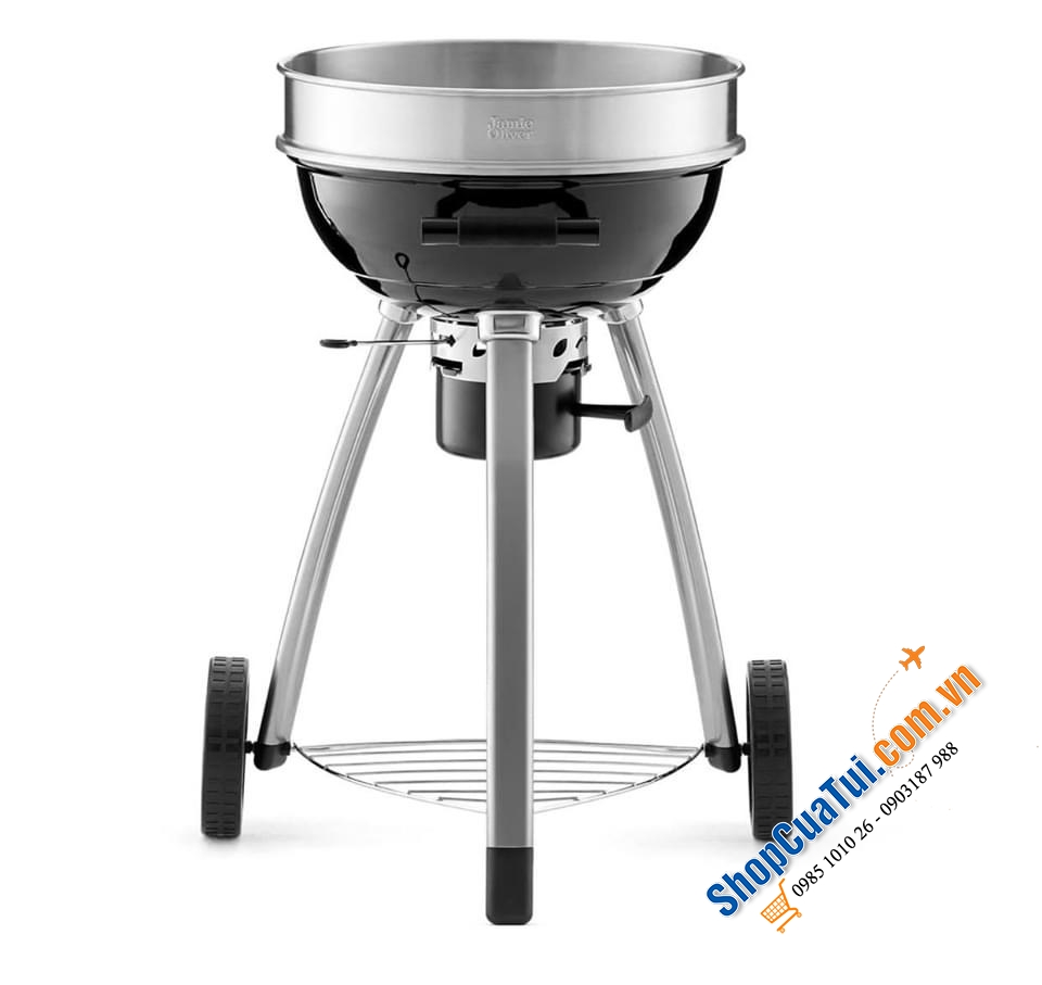 BẾP CÂY NƯỚNG THAN HOA TEFAL JAIM OLIVER NGOÀI TRỜI.