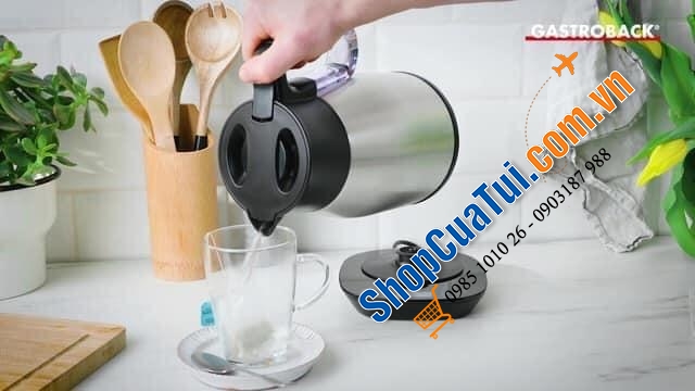ẤM SIÊU TỐC VÀ BÌNH GIỮ NHIỆT 2 TRONG 1 GASTROBACK 1,7 LÍT