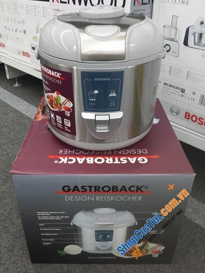 NỒI CƠM ĐIỆN GASTROBACK DUNG TÍCH 3L