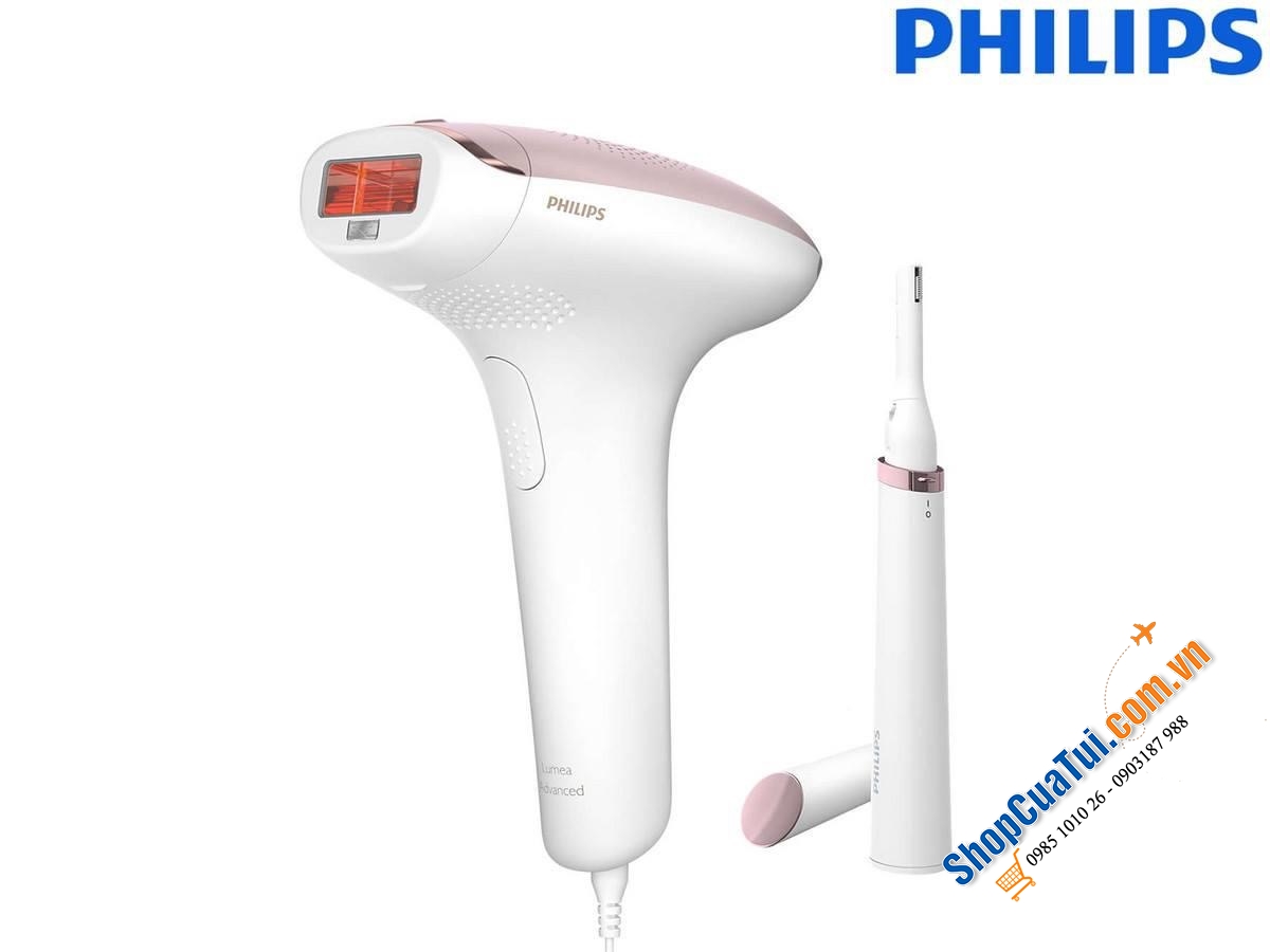 MÁY TRIỆT LÔNG Philips Lumea Advanced IPL BRI920/00 - Chuyên gia công nghệ IPL tại nhà, được phát triển với các bác sĩ da liễu