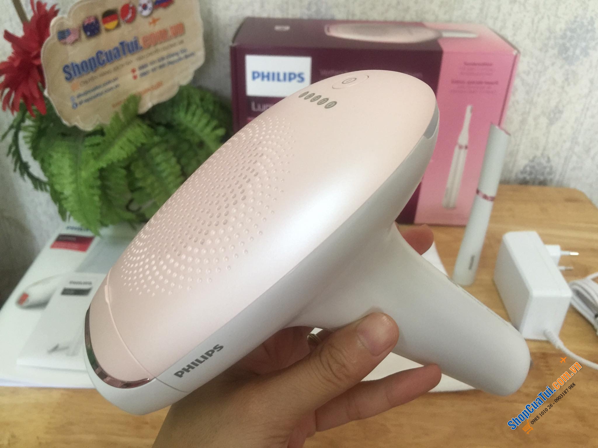 MÁY TRIỆT LÔNG Philips Lumea Advanced IPL BRI920/00 - Chuyên gia công nghệ IPL tại nhà, được phát triển với các bác sĩ da liễu