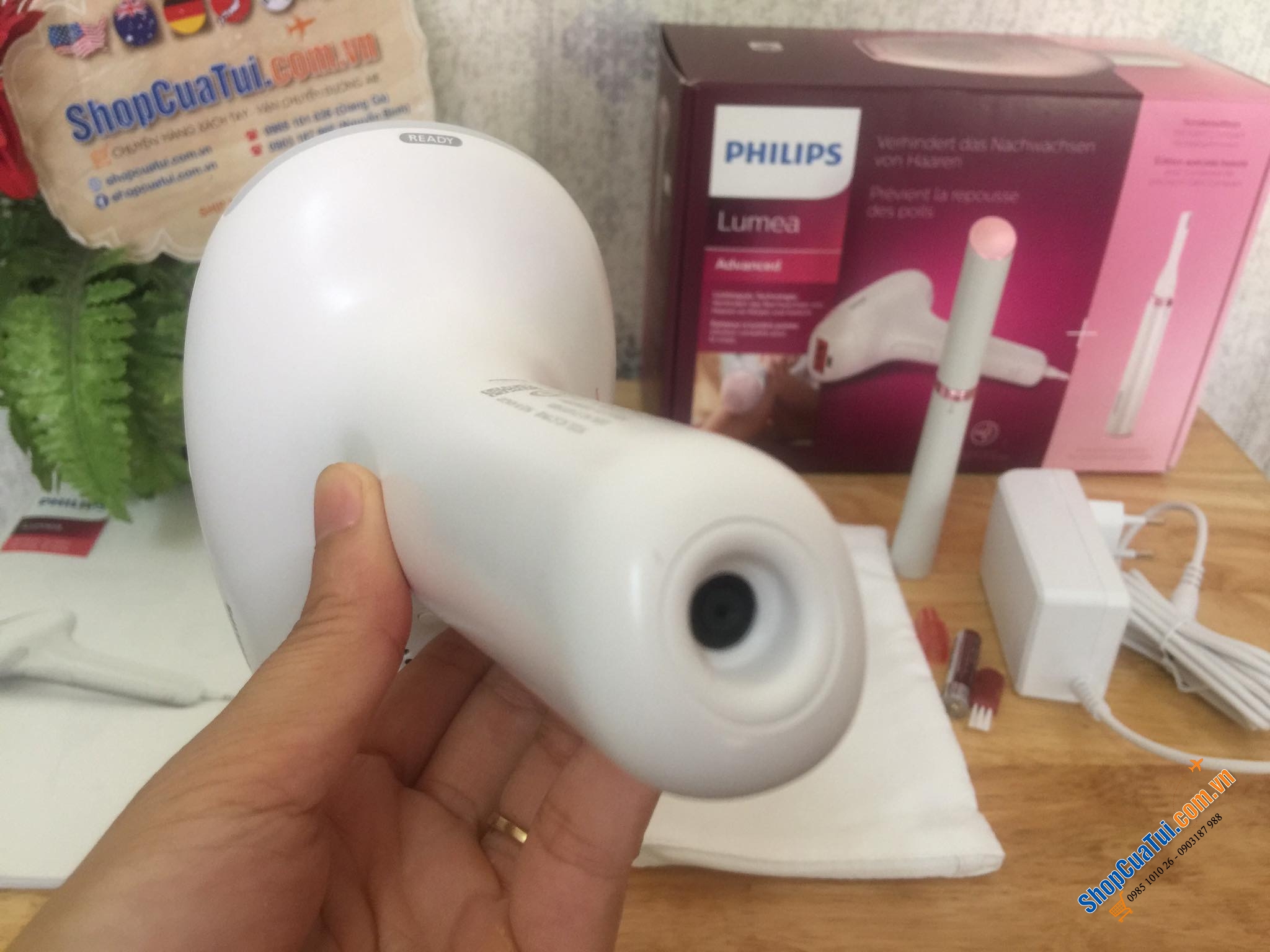 MÁY TRIỆT LÔNG Philips Lumea Advanced IPL BRI920/00 - Chuyên gia công nghệ IPL tại nhà, được phát triển với các bác sĩ da liễu