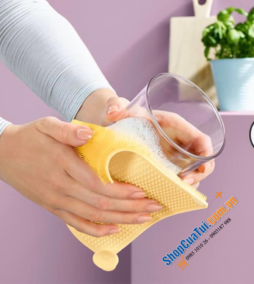 TẤM RỬA BÁT SILICON 2 MẶT NỘI ĐỊA ĐỨC.