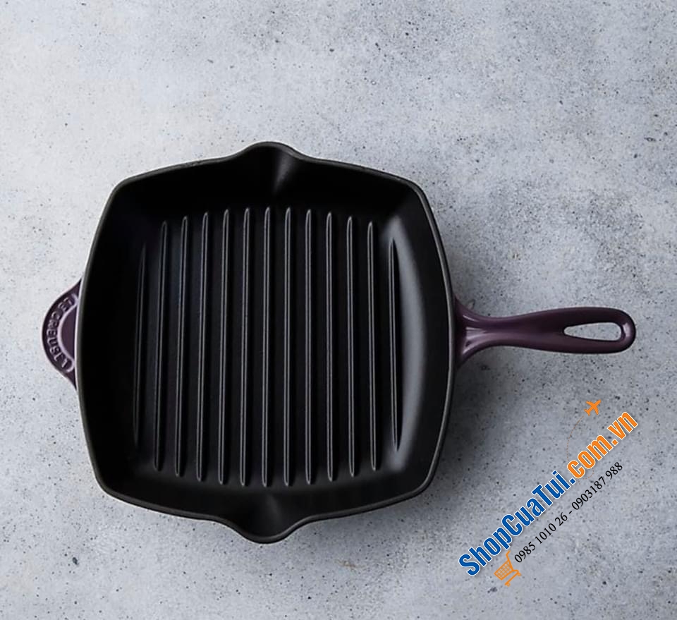 CHẢO NƯỚNG LE CREUSET 26x26 cm.
