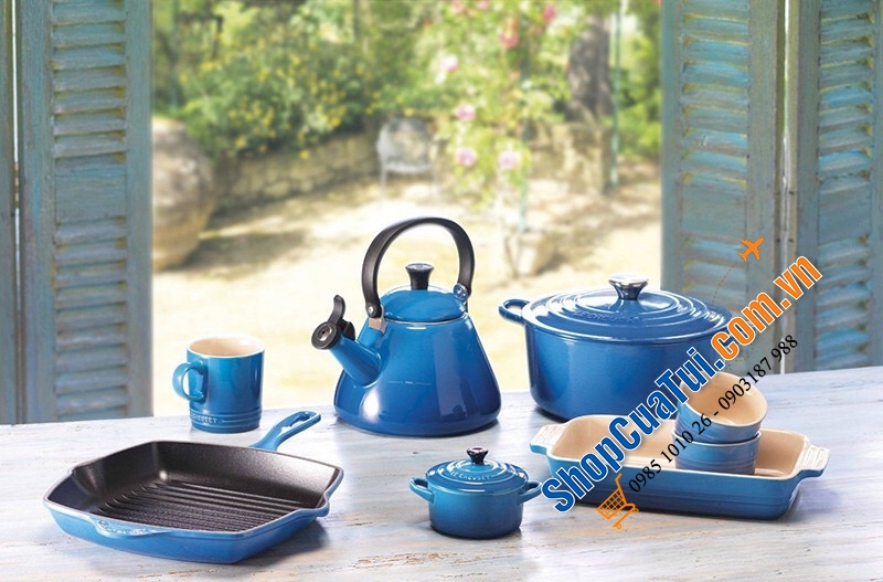 CHẢO NƯỚNG LE CREUSET 26x26 cm.