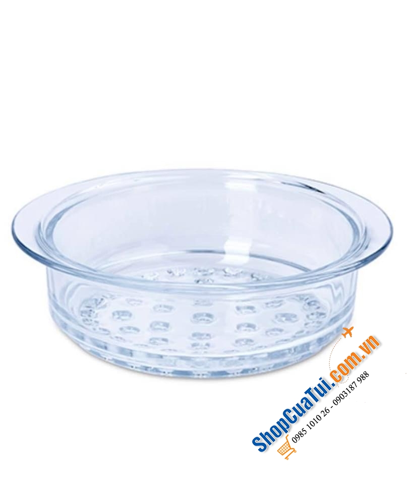 XỬNG HẤP THUỶ TINH BOROSILIKAT CAO CẤP 20 CM.