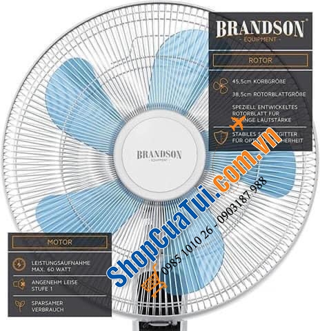 QUẠT CÂY BRANDSON 5 CÁNH 60w   Quạt cây Brandson chất từng mm - Hàng HOT đón hè - Rất mát cực phù hợp thời tiết VN