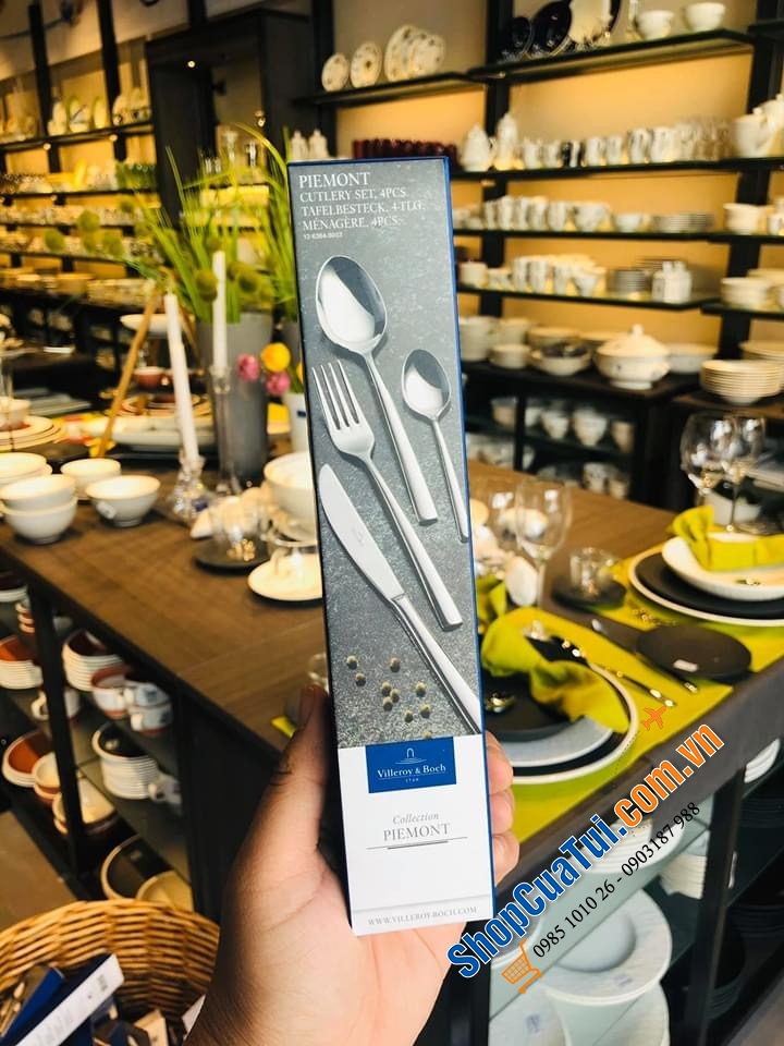 SET THÌA DAO DĨA VILLEROY BOCH PIEMONT.