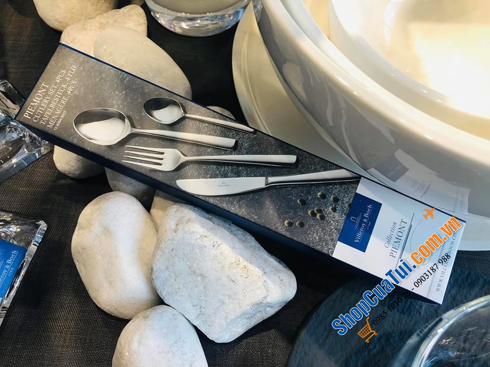 SET THÌA DAO DĨA VILLEROY BOCH PIEMONT.