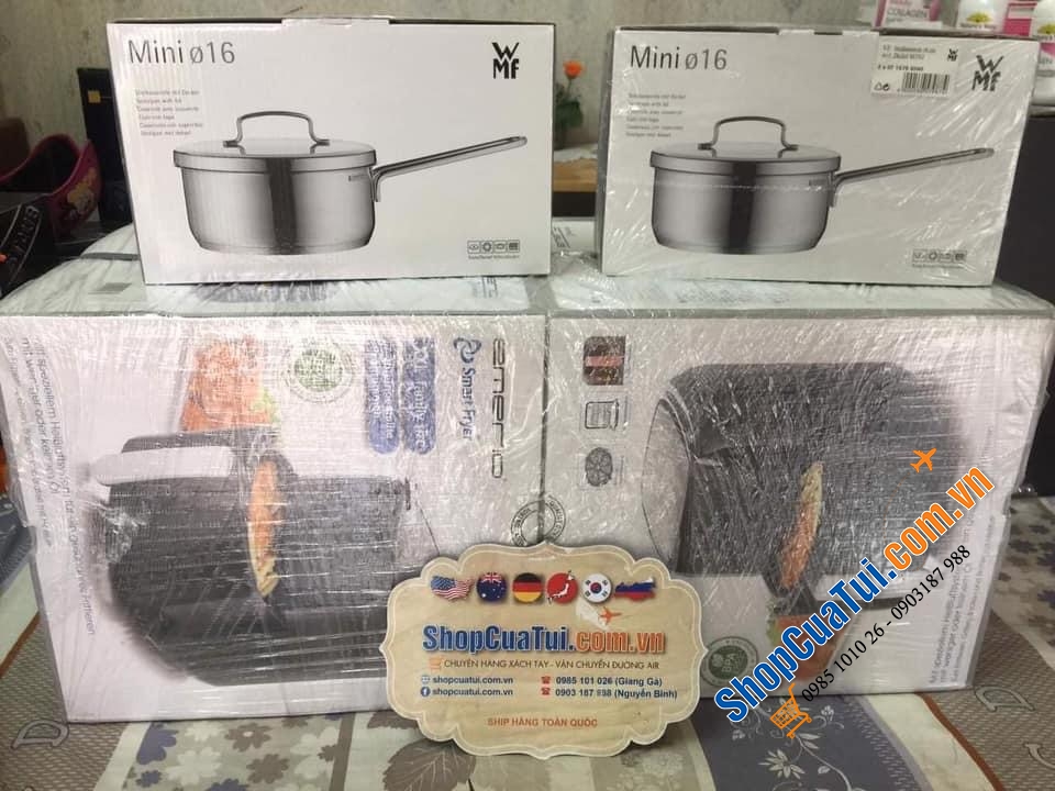 Dung tích rổ chiên lớn 5,5l thoải mái chế biến các món ăn - NỒI CHIÊN KHÔNG DẦU EMERIO AF-123544 - Thế hệ mới màn LED điều chỉnh thông minh.