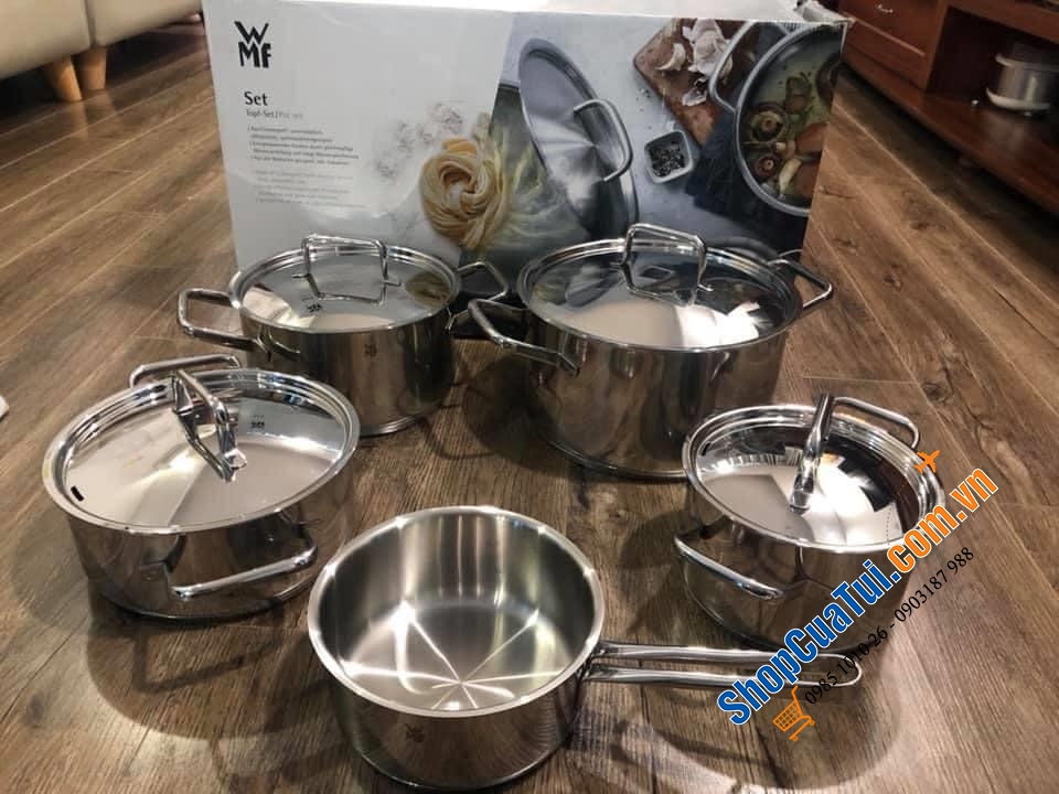 Bộ nồi cao cấp của WMF 5 món, MADE IN GERMANY
