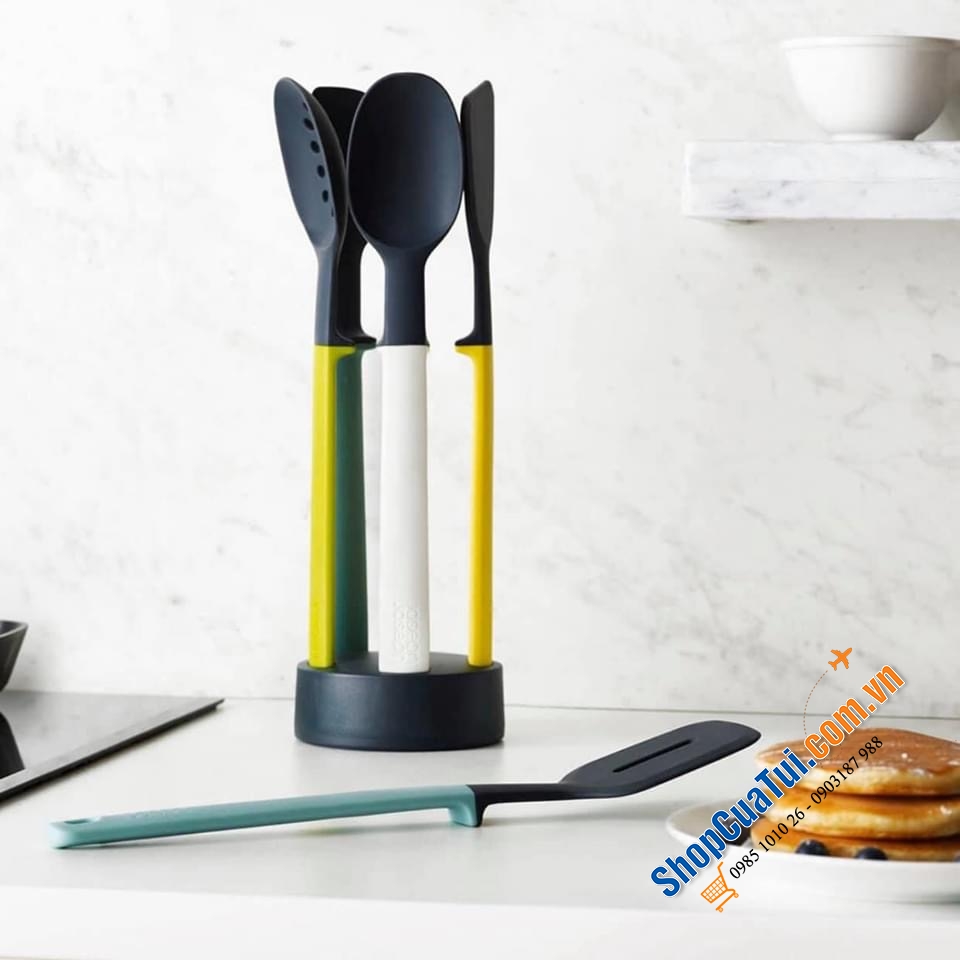 SET DỤNG CỤ NẤU ĂN 6 MÓN SILICON JOSEPH JOSEPH.