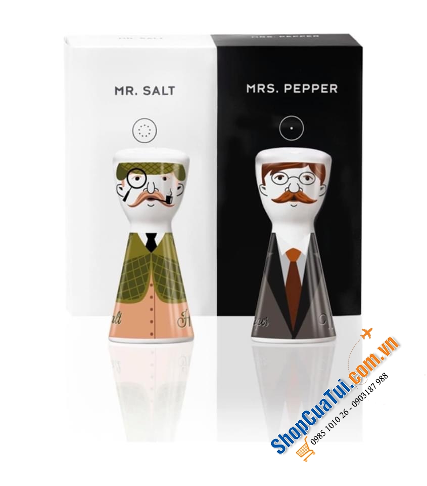 CẶP ĐÔI ĐỰNG MUỐI TIÊU RITZENHOFF - MADE IN GERMANY.