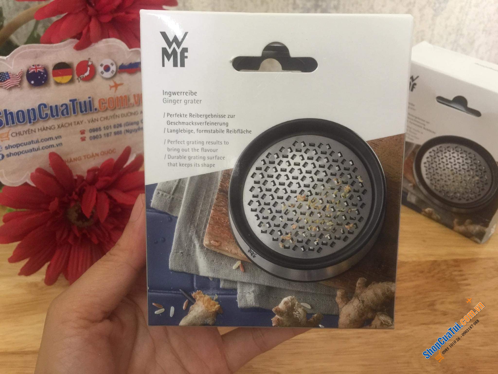 BÀO GỪNG - TỎI HÀNH - PHÔ MAI WMF.
