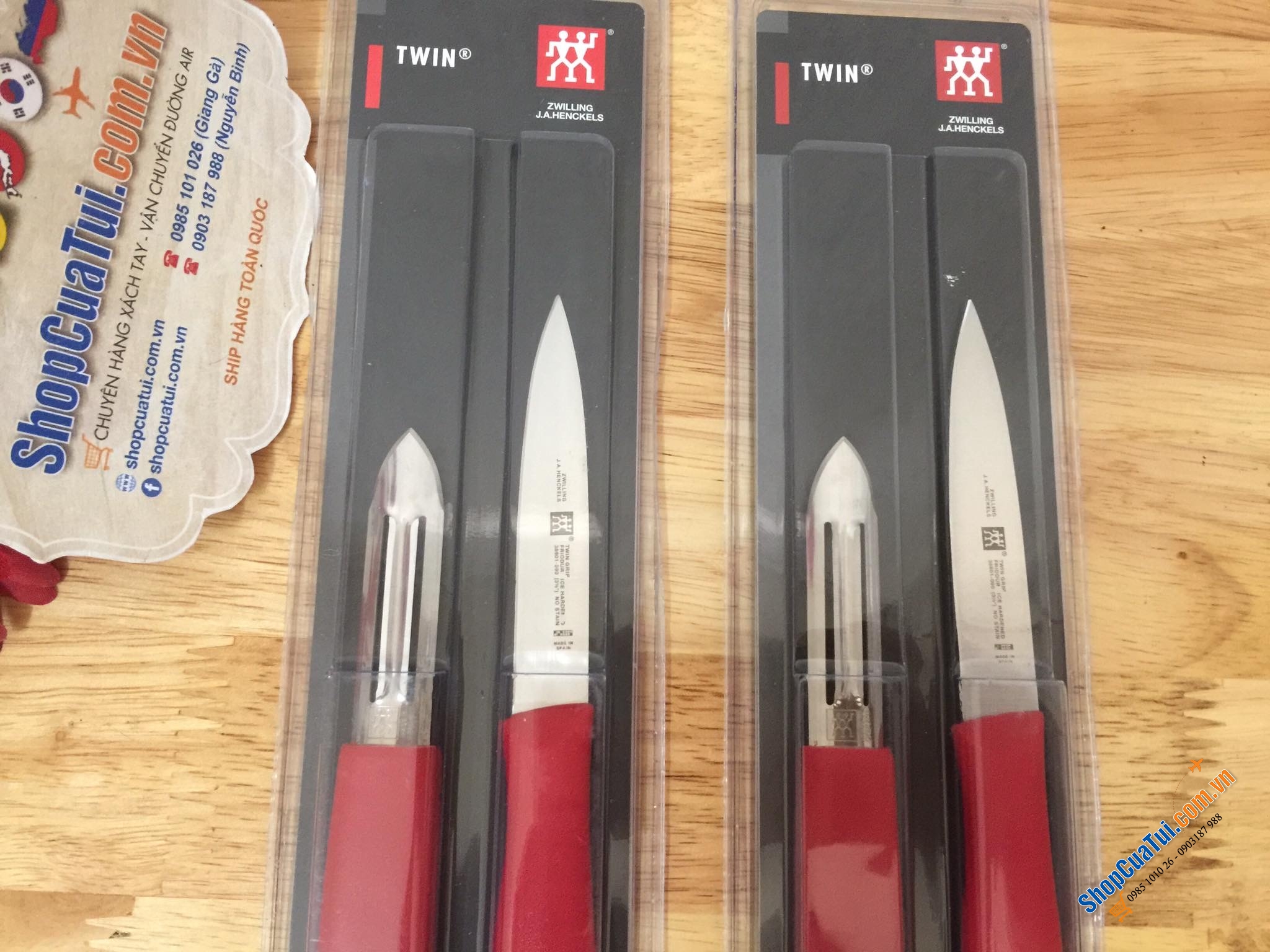 SET DAO GỌT TỈA KÈM NẠO ZWILLING