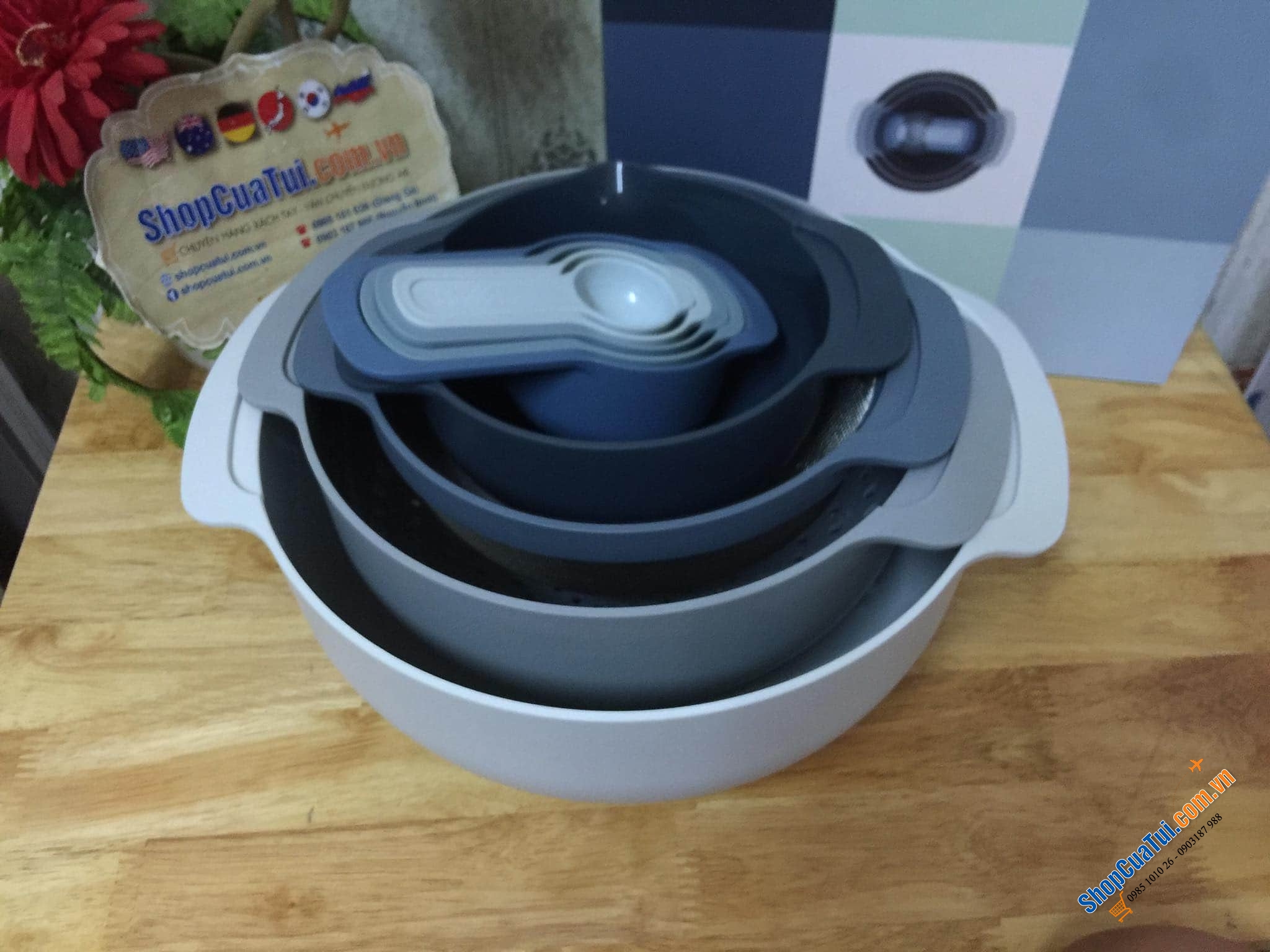 Set âu làm bếp đa năng Joseph Joseph.