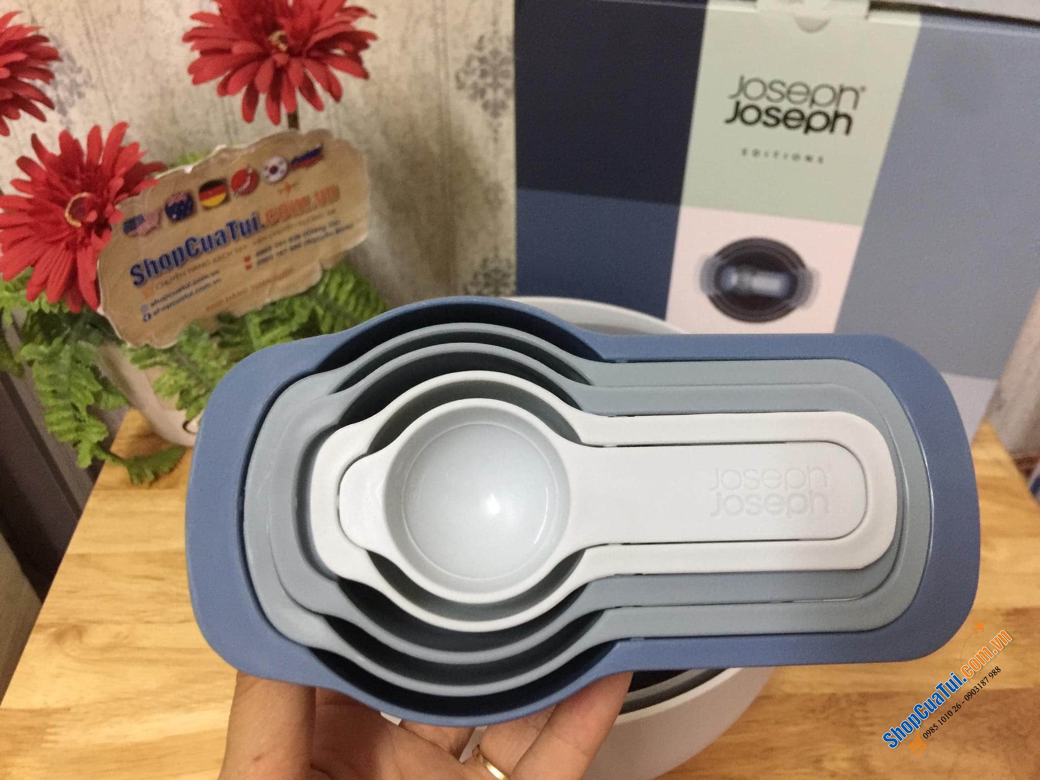 Set âu làm bếp đa năng Joseph Joseph.