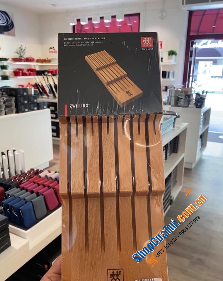 ĐẾ GỖ ĐỂ DAO ZWILLING