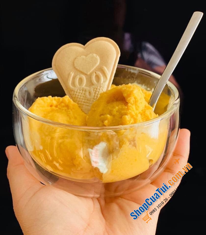 MÁY LÀM KEM KRUPS PERFECT làm được 1kg kem/lần