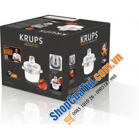 MÁY LÀM KEM KRUPS PERFECT làm được 1kg kem/lần