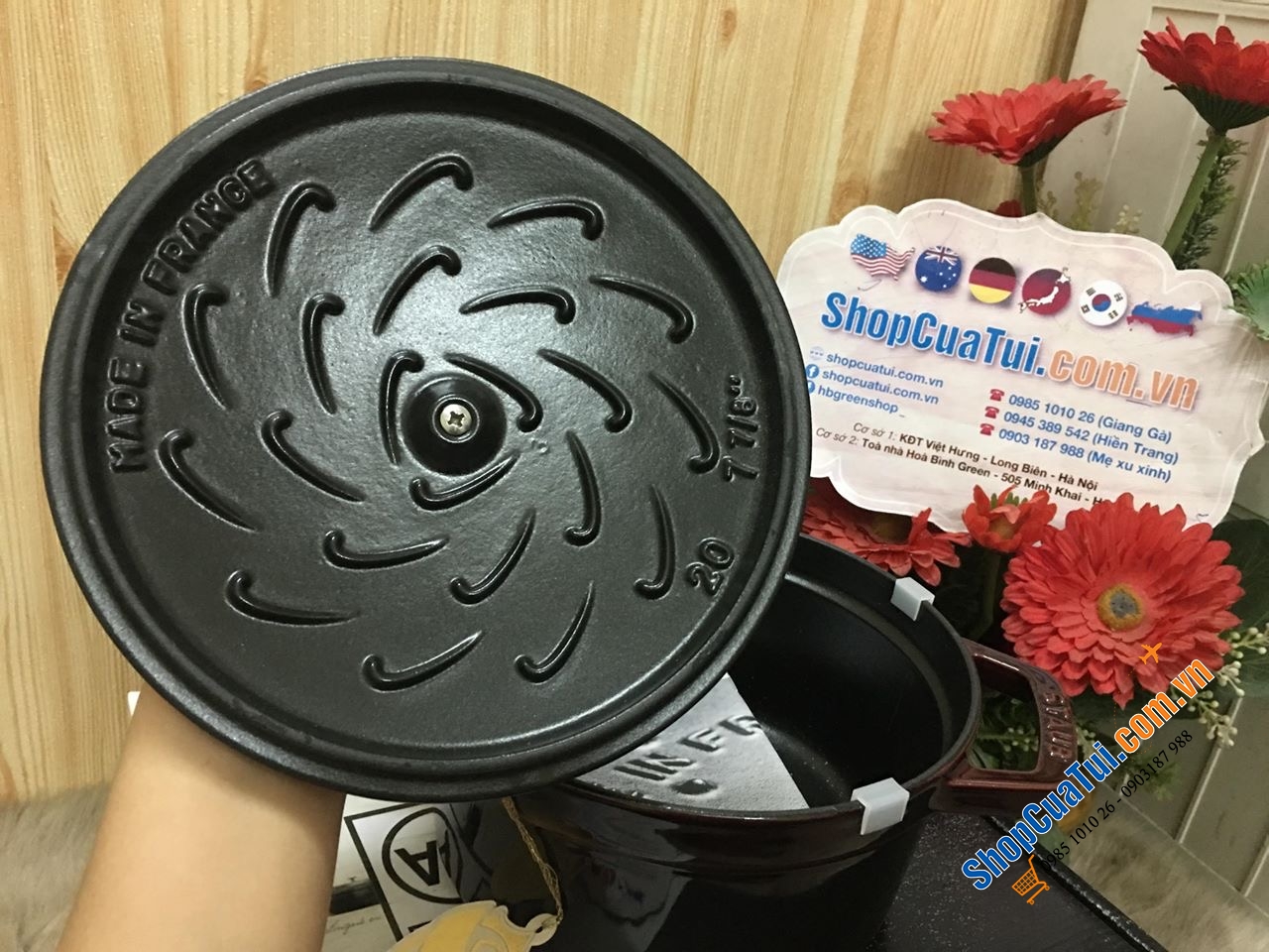 NỒI GANG Staub TOMORROWLAND 20 CM - dung tích 2,6 lít