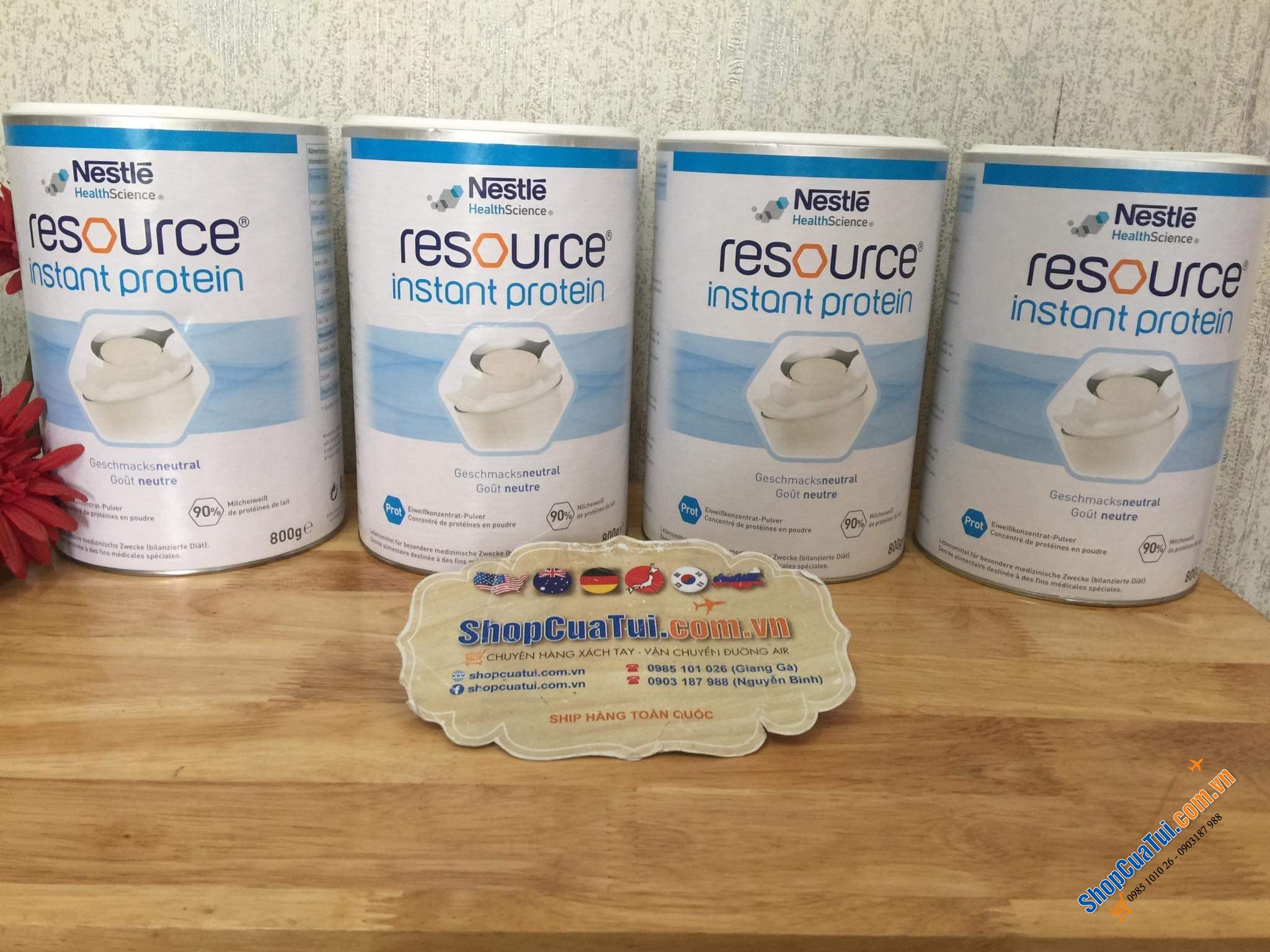 Sữa tiểu đường RESOURCE Instant Protein của hãng Nestle giúp bổ xung dinh dưỡng và tăng cường sức khoẻ cho bệnh nhân tiểu đường.