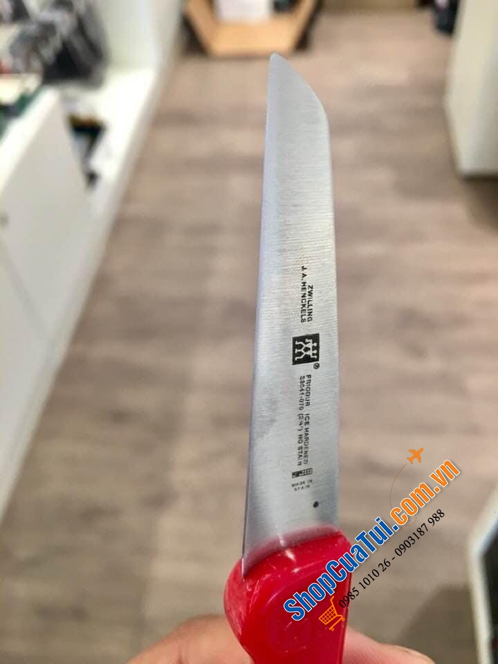 Dao gọt, tỉa hoa quả Zwilling siêu thích - màu đỏ siêu đẹp.