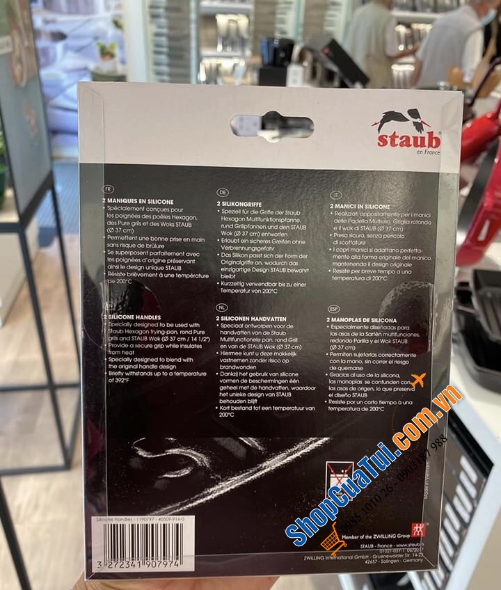 LÓT NỒI SILICON STAUB GERMANY.