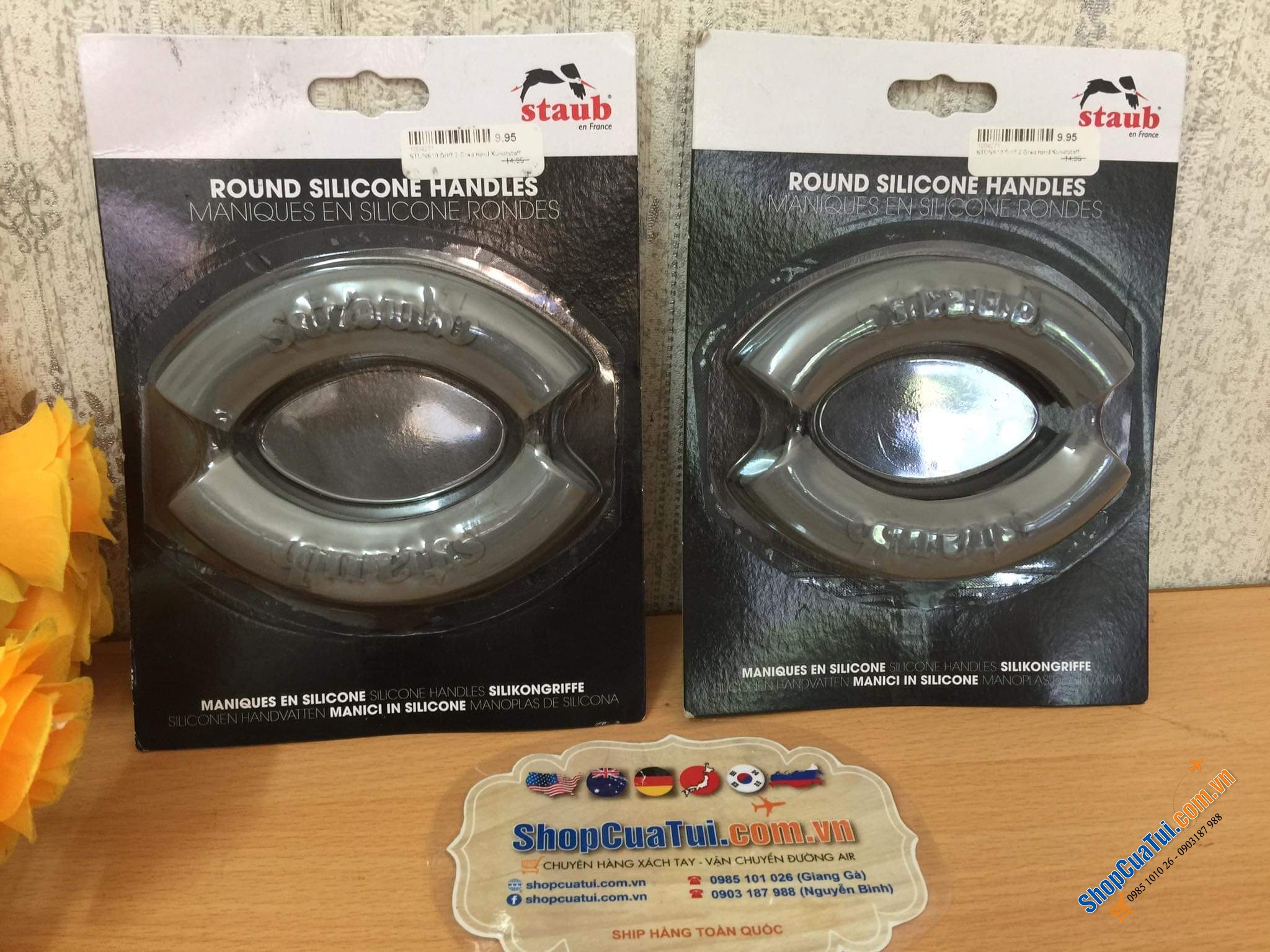 LÓT NỒI SILICON STAUB GERMANY.