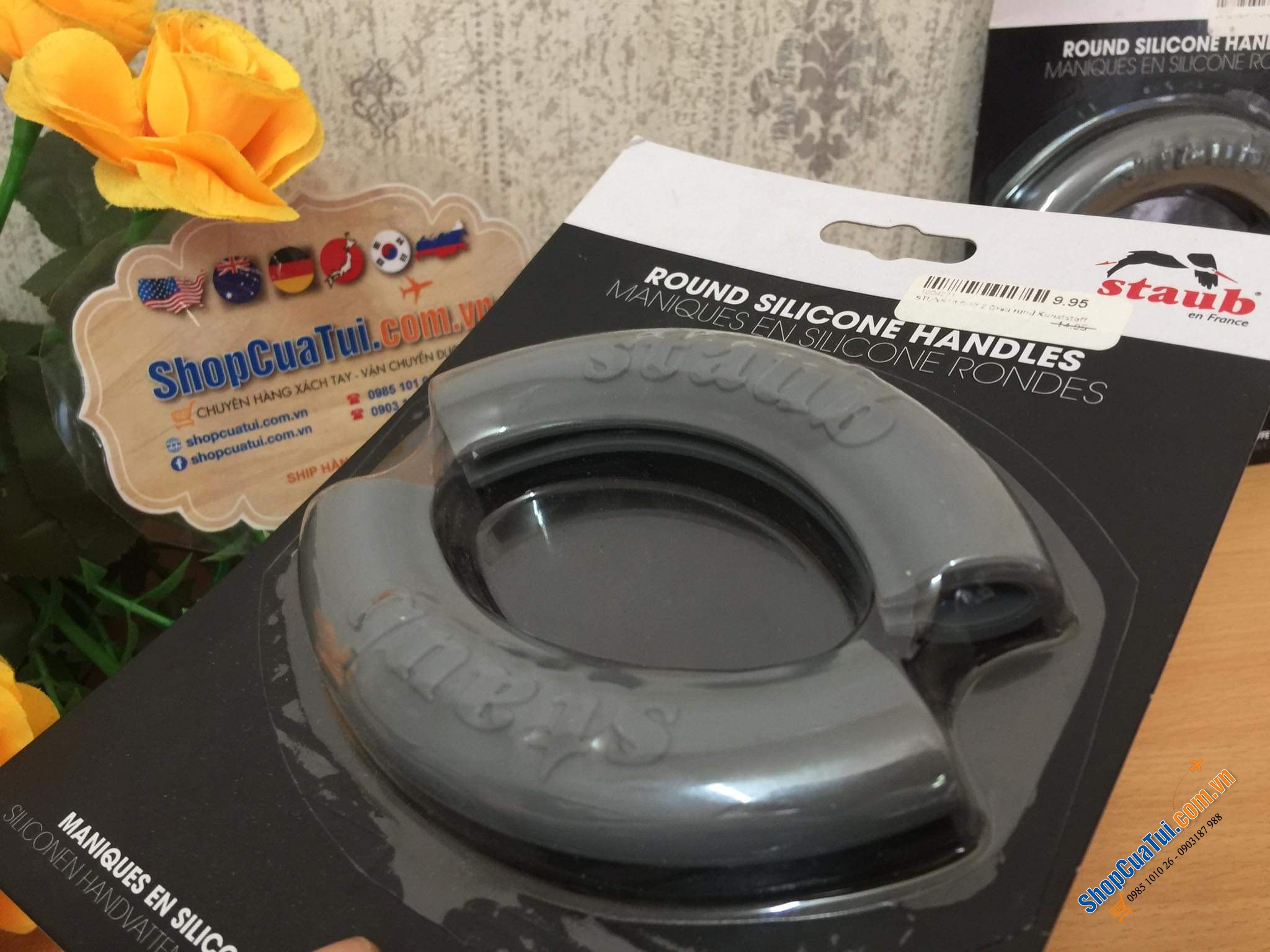 LÓT NỒI SILICON STAUB GERMANY.