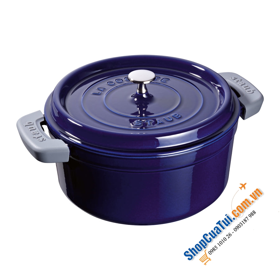 LÓT NỒI SILICON STAUB GERMANY. Màu xám