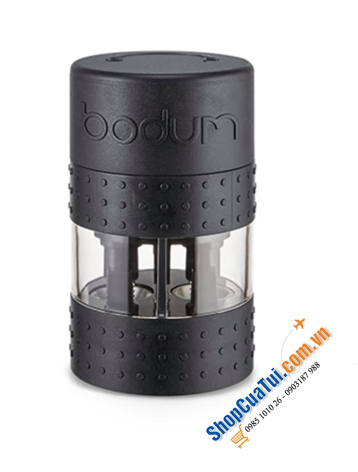 HŨ XAY BODUM 2 NGĂN MUỐI - TIÊU BODUM.