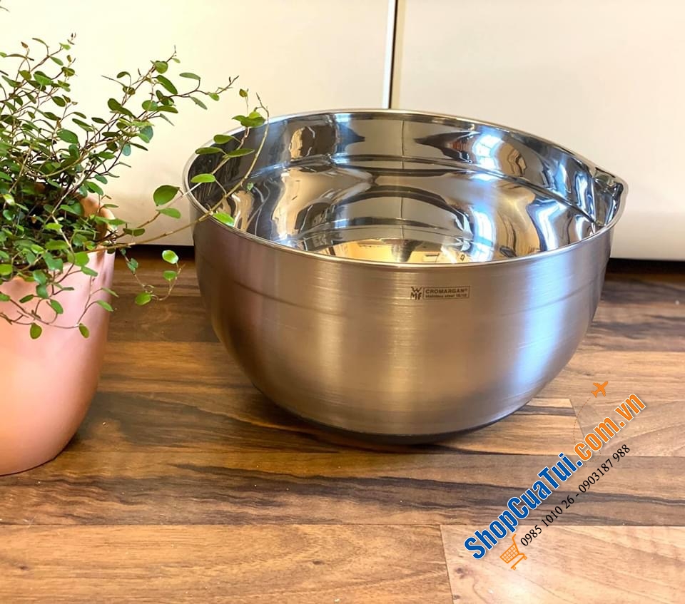 ÂU TRỘN WMF ĐẾ CAO SU MIỆNG RÓT 24 CM.