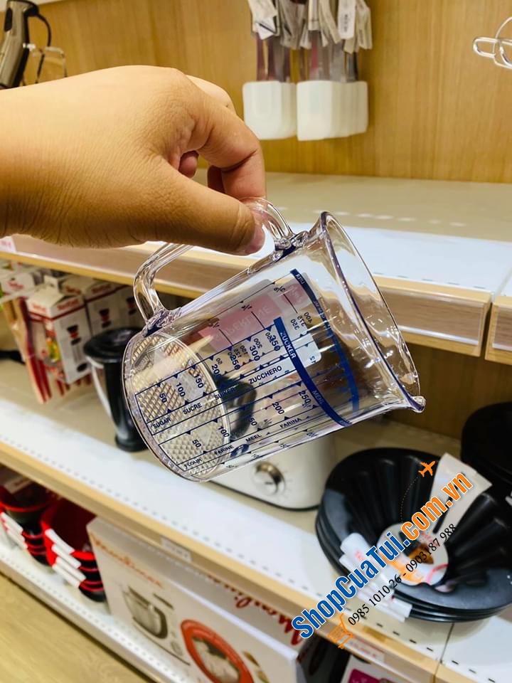 CỐC ĐO THỂ TÍCH - TRỌNG LƯỢNG EMSA - MADE IN GERMANY.