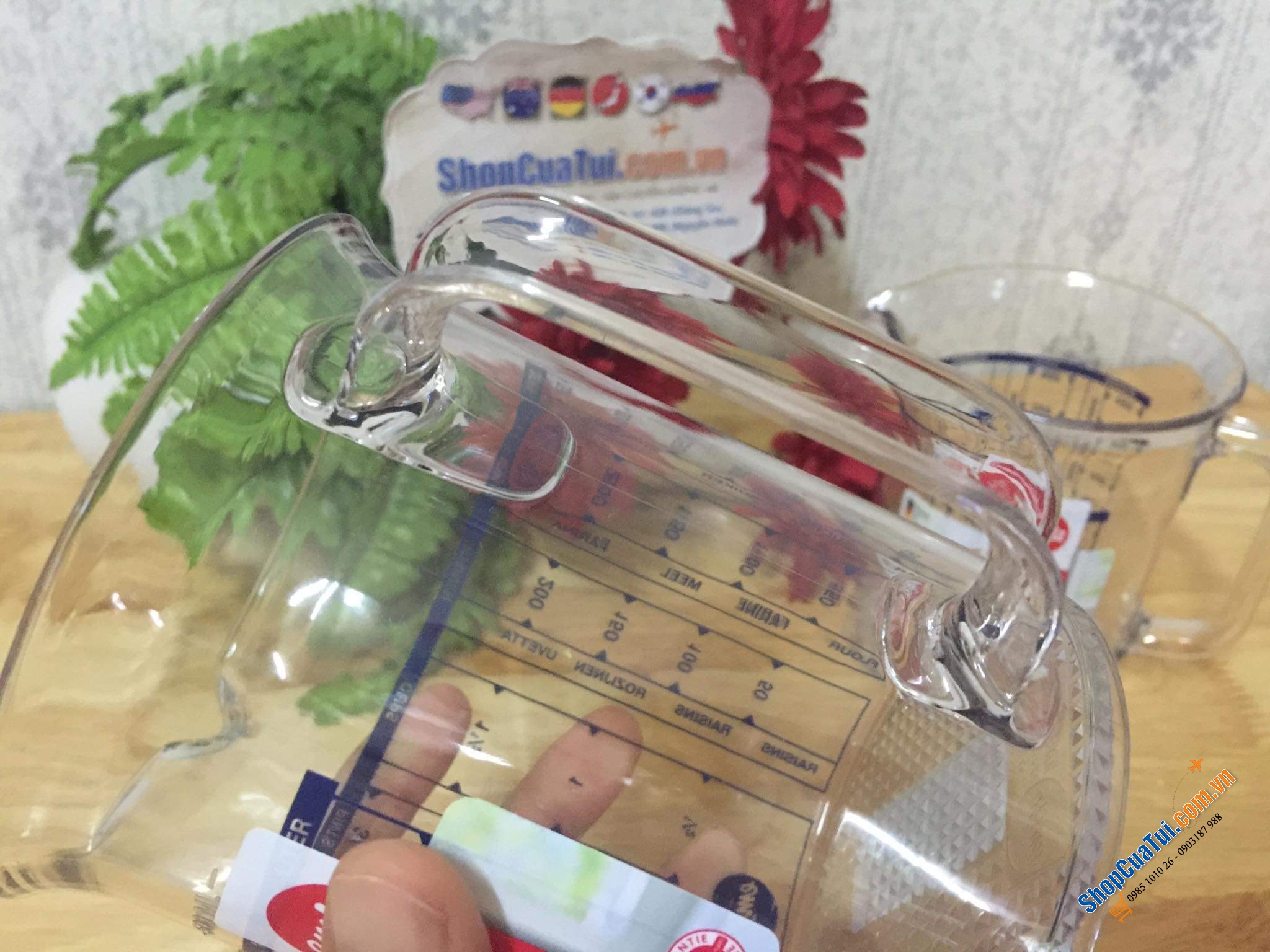 CỐC ĐO THỂ TÍCH - TRỌNG LƯỢNG EMSA - MADE IN GERMANY.