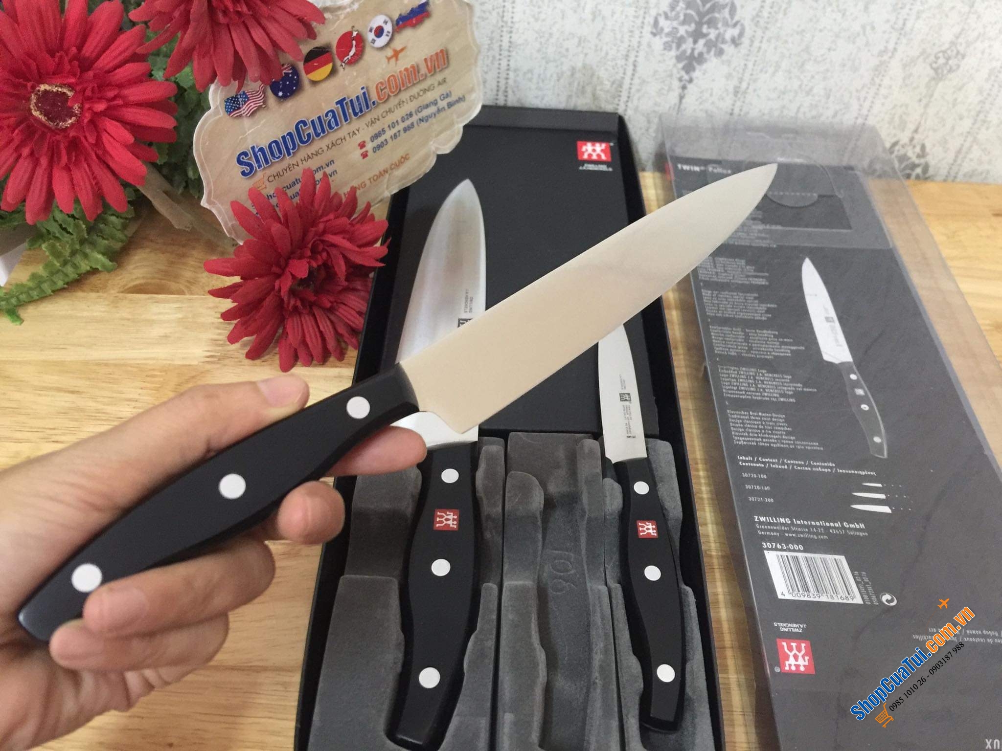 Set 3 dao Zwilling Twin Pollux
