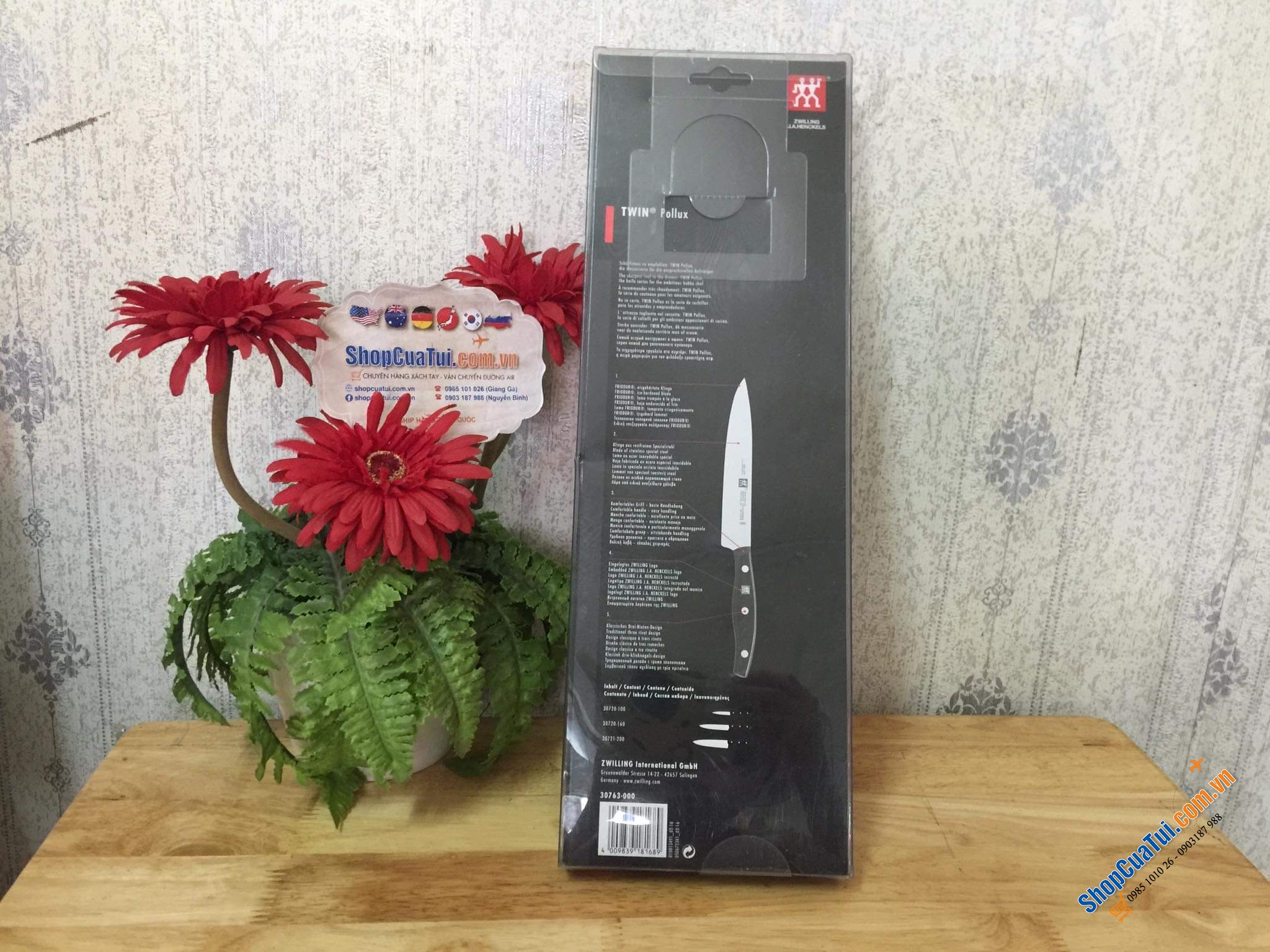 Set 3 dao Zwilling Twin Pollux