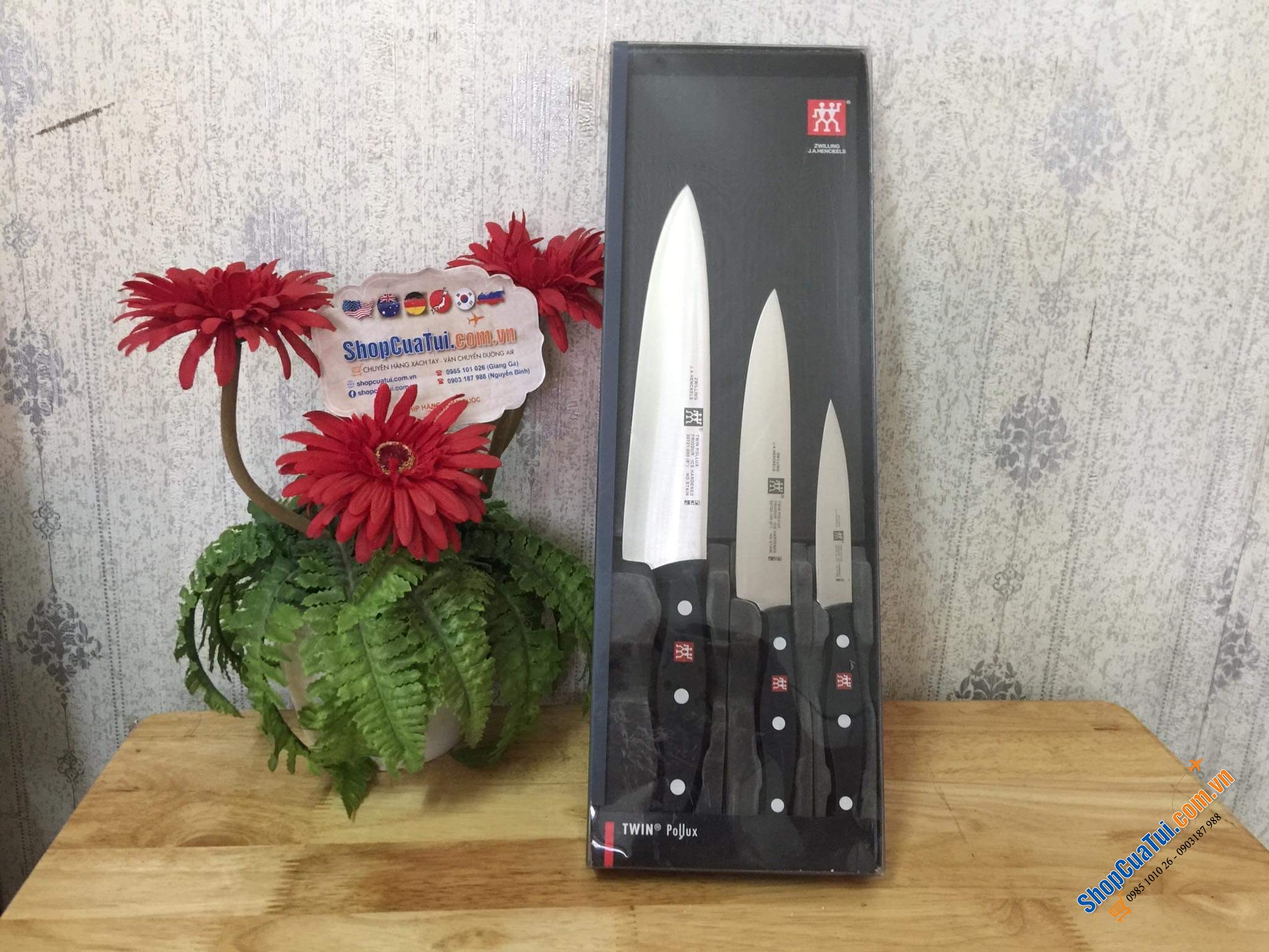 Set 3 dao Zwilling Twin Pollux