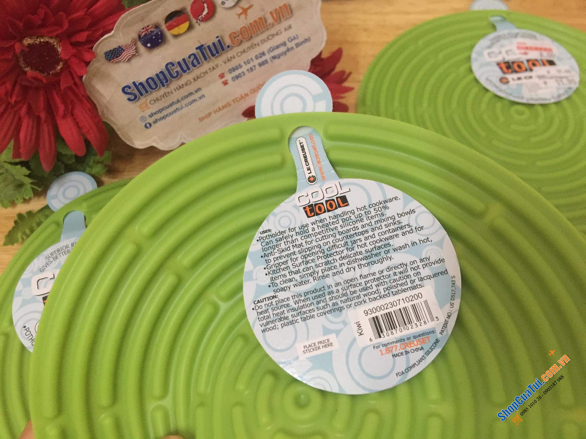 LÓT NỒI SILICON LE CREUSET - Màu Đỏ, cam, đen, hồng, xanh blue, xanh cổ vịt