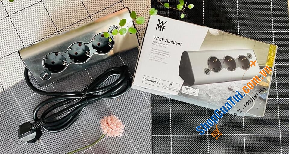 Ổ CẮM ĐIỆN - USB CÓ ĐÈN LED WMF.